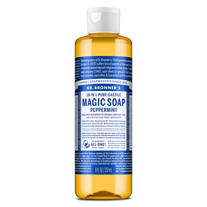 Dr Bronner's Liquid Soap - Peppermint