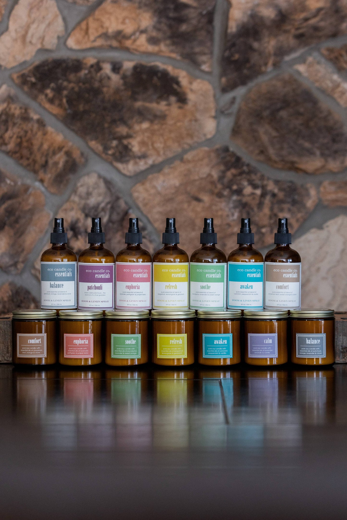 Eco Candle Company Essentials Room and Linen Spray - Patchouli