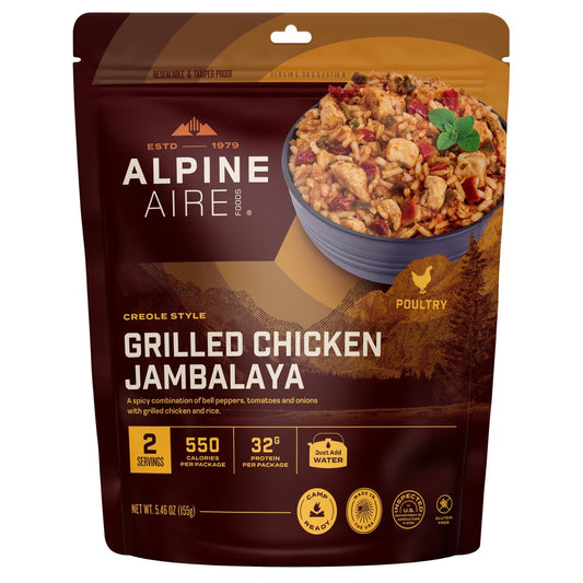 AlpineAire Grilled Chicken Jambalaya Freeze-Dried Meal