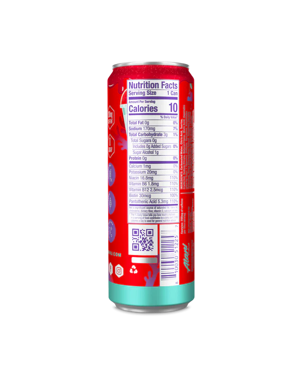 Alani Nu Energy Drink – Sugar-Free Energy (Lime Slush, Cherry Slush, and Blue Slush 12oz)