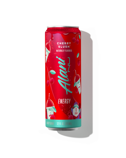 Alani Nu Energy Drink – Sugar-Free Energy (Lime Slush, Cherry Slush, and Blue Slush 12oz)