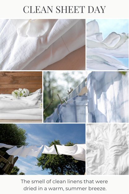 Eco Candle Company - 6oz eco candle CLEAN SHEET DAY