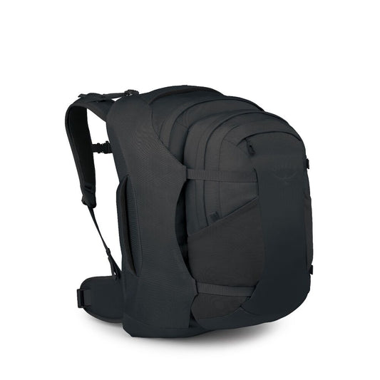Osprey Farpoint 55 men’s travel pack with detachable daypack available at Red Beard’s Outfitter in Mobile, Alabama