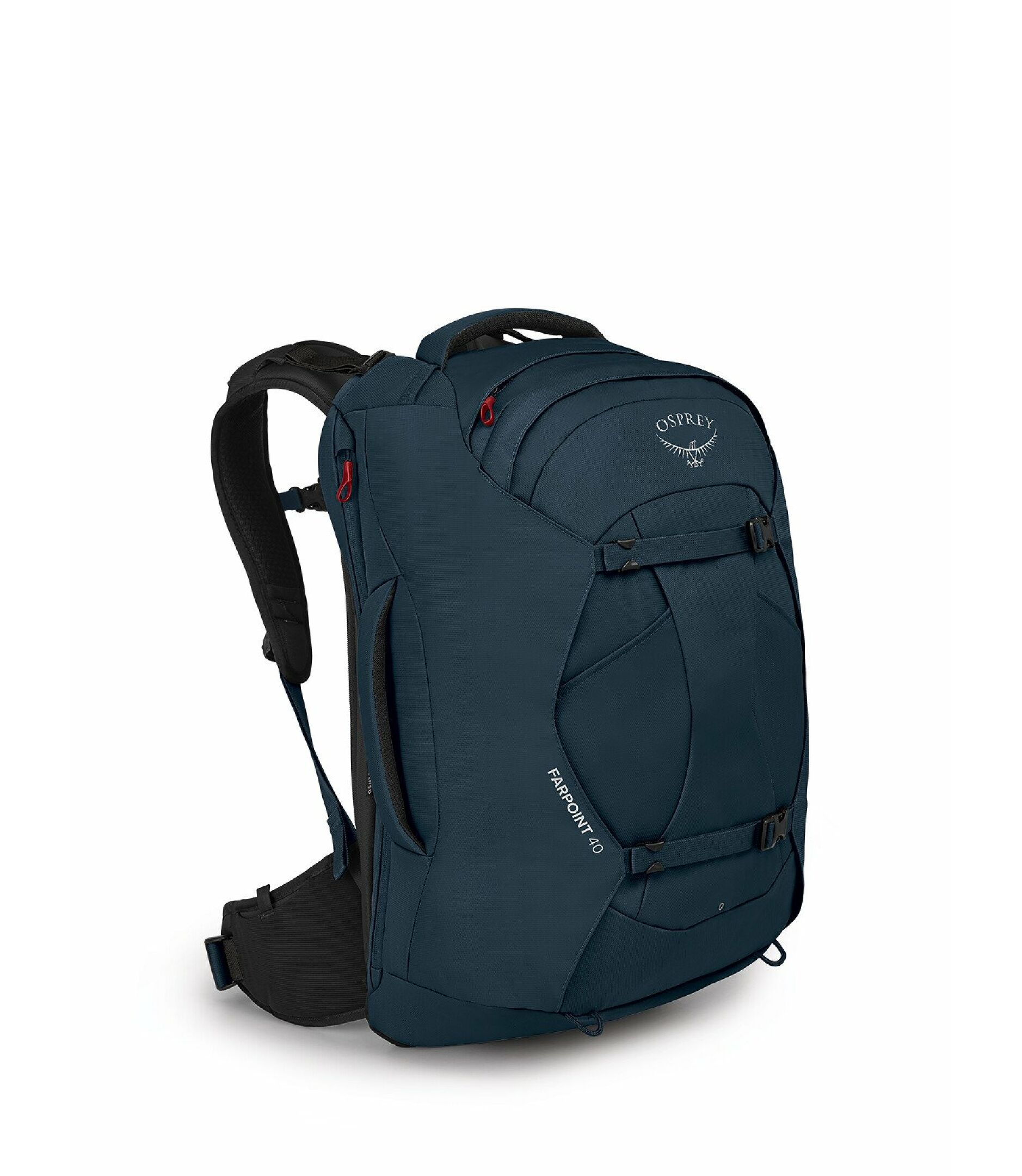バッグ Osprey Farpoint 40 Osprey Farpoint 40 Travel Backpack Black Carry On Bag Padded