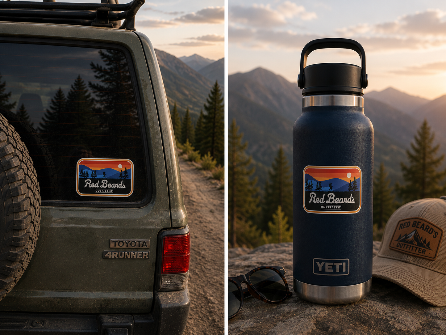 RBO Mountain Hiker Sticker