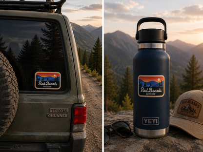 RBO Mountain Hiker Sticker