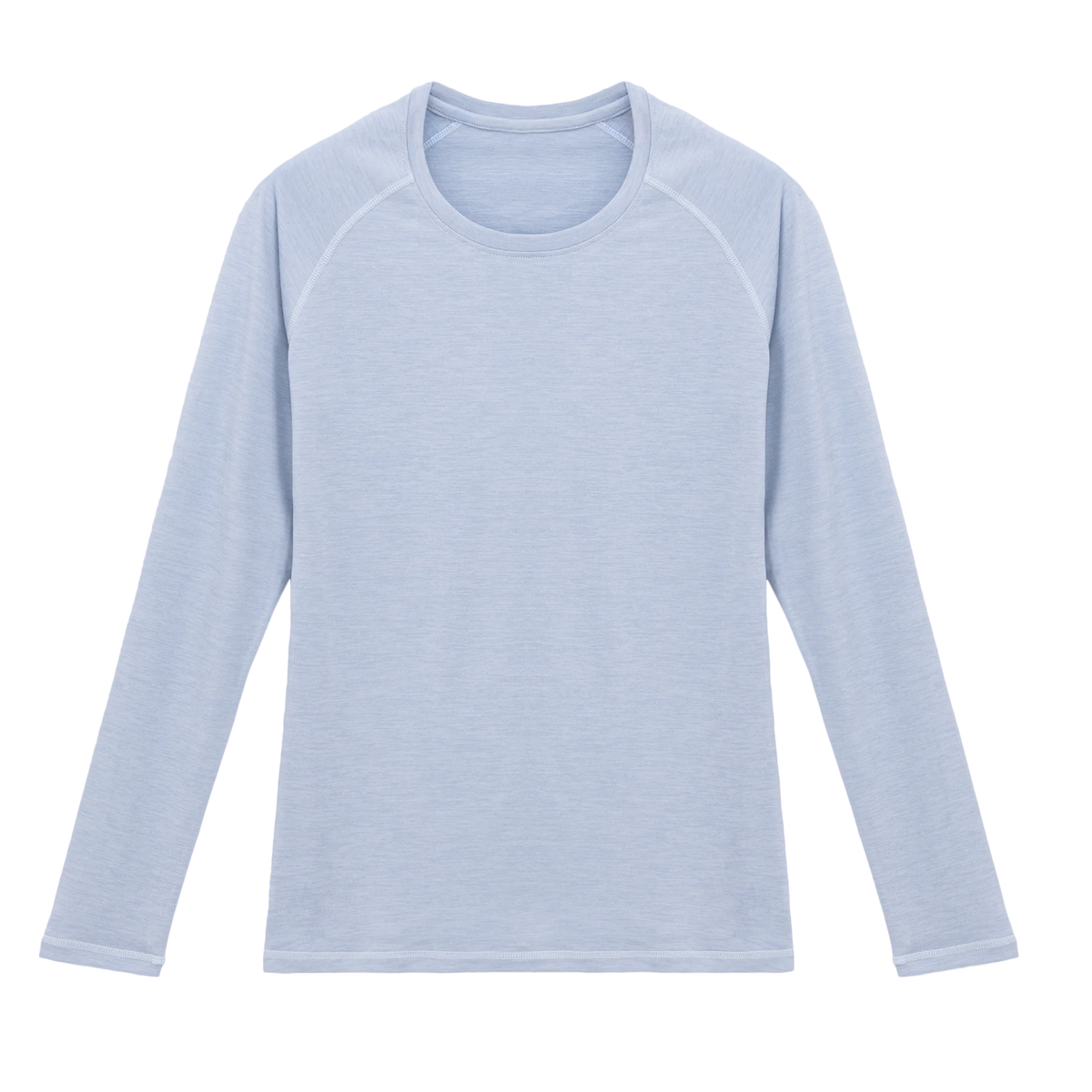 Grace Dog River Performance Tech Long Sleeve in Gulf Sky, front view