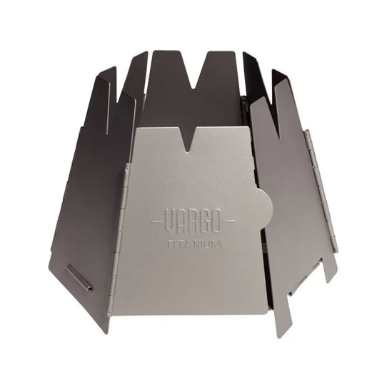 Vargo Stainless Steel Hexagon Wood Stove