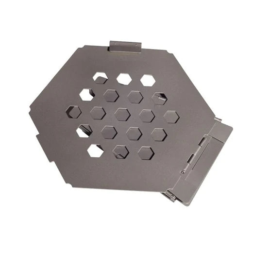 Vargo Stainless Steel Hexagon Wood Stove