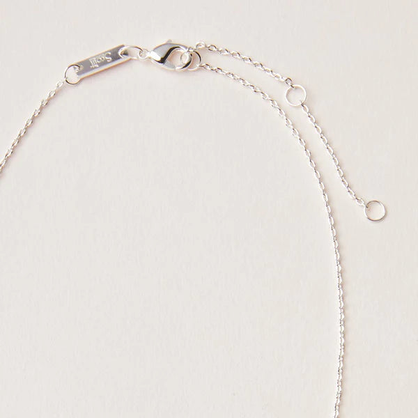 Scout Stone Intention Charm Necklace - Rose Quartz/Silver