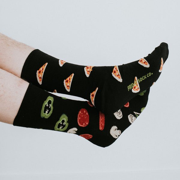 Friday Sock Co. - Pizza and Toppings CREW