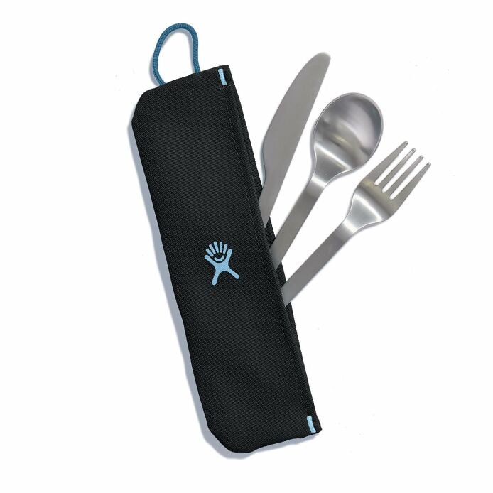 Hydro Flask Stainless Steel Flatware Set with Carry Sleeve