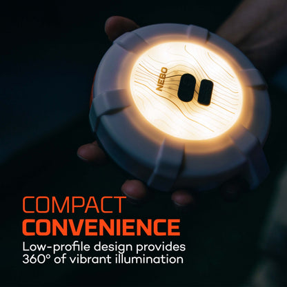 NEBO LUNA 400+ Rechargeable Lantern & Color String Light