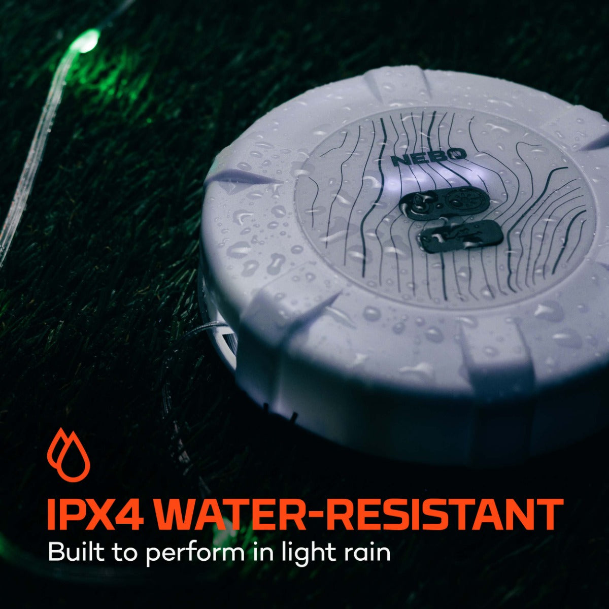 NEBO LUNA 400+ Rechargeable Lantern & Color String Light