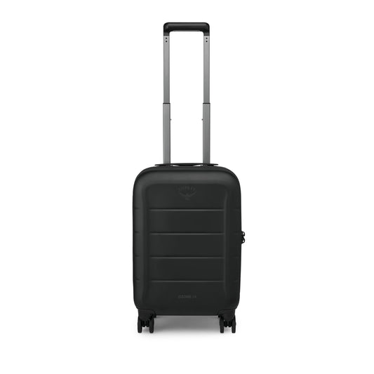 Osprey Ozone 34L Carry-On suitcase in Black, front view