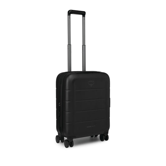 Osprey Ozone Hardside Expandable Carry-On 22" / 34+10L in Black, angled view
