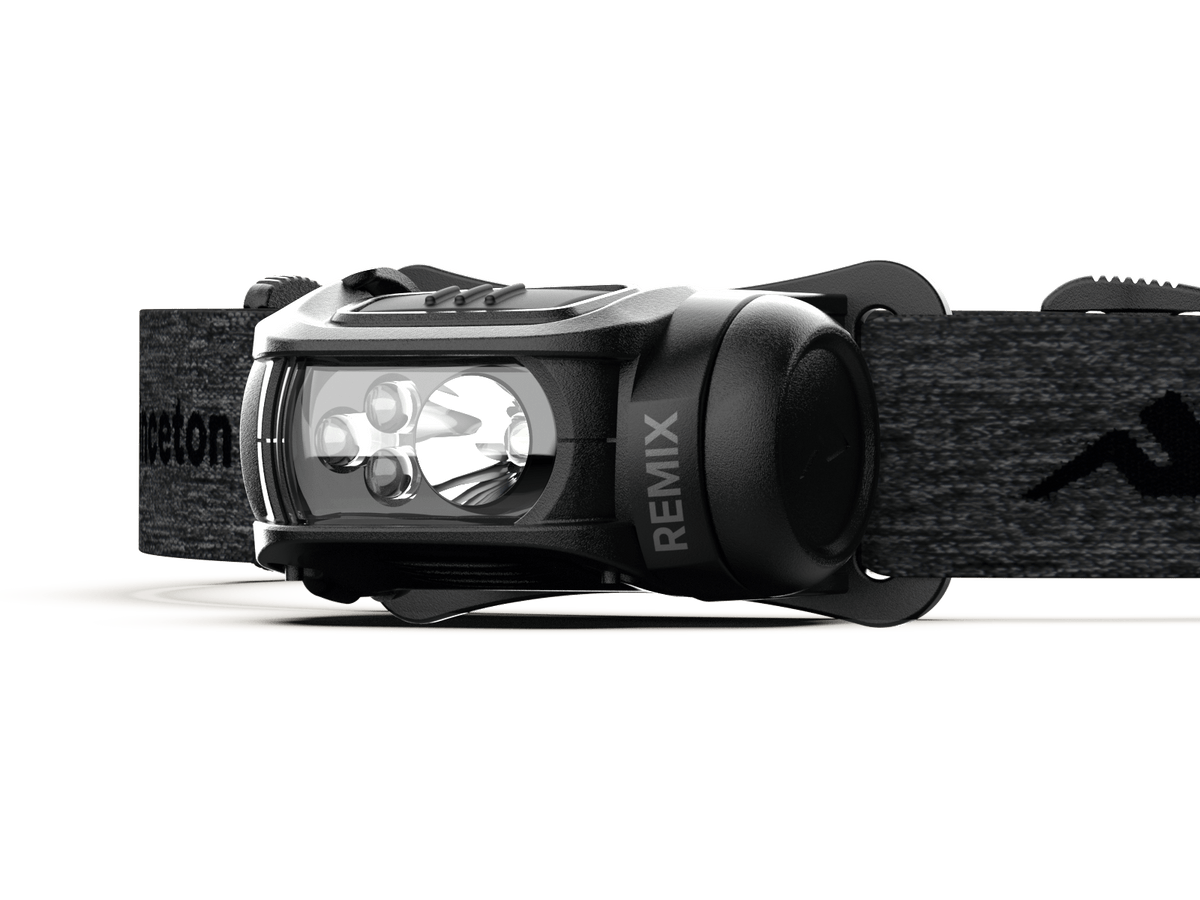 Princeton Tec Remix 450 Headlamp, Black/Dark Gray