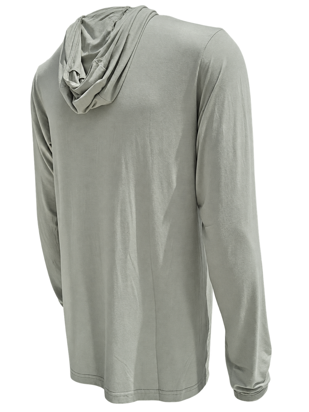 RBO Stealth Hoodie in Sage, product-only back view