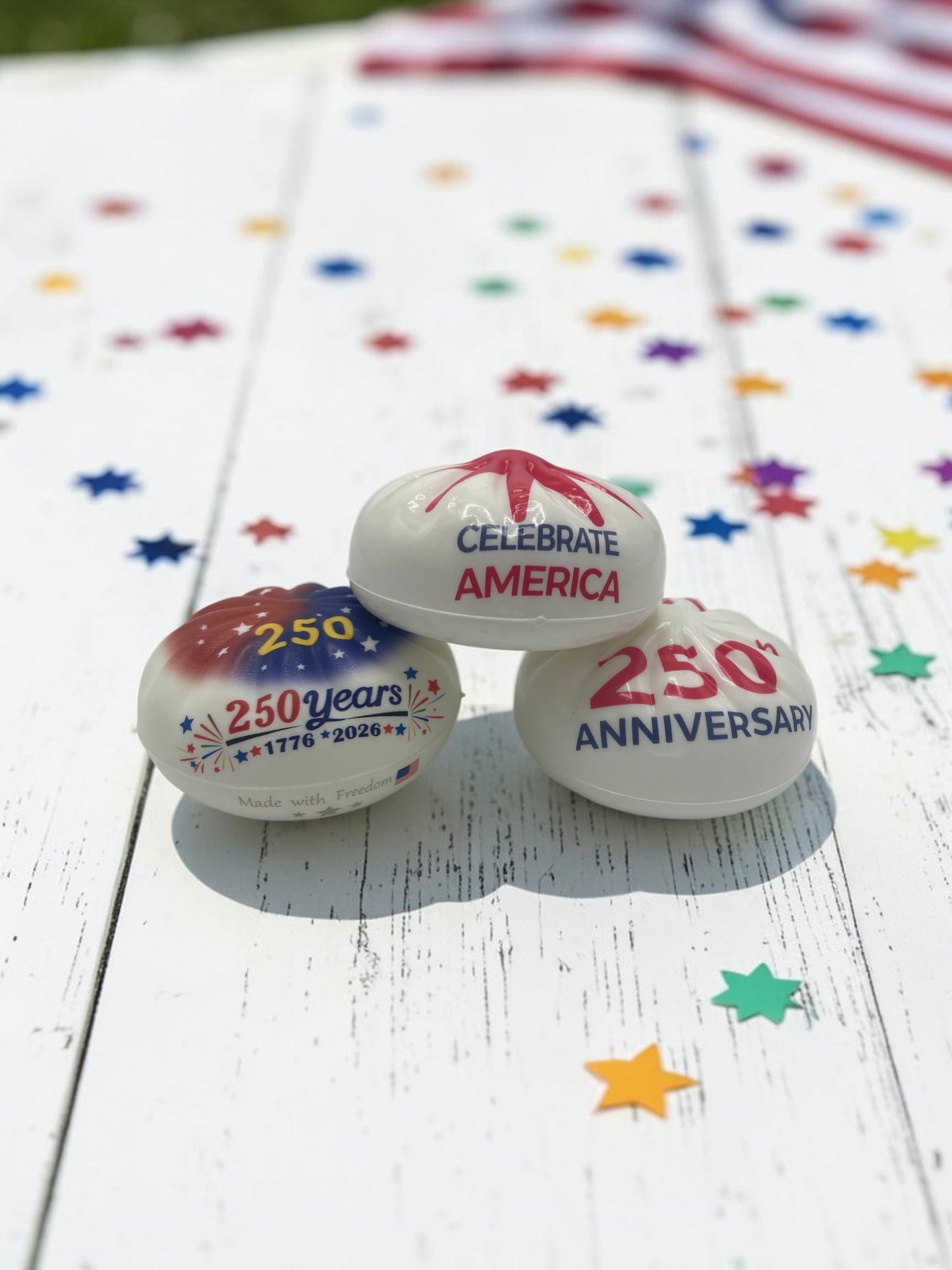 USA 250th Anniversary Bao Bun Squishies