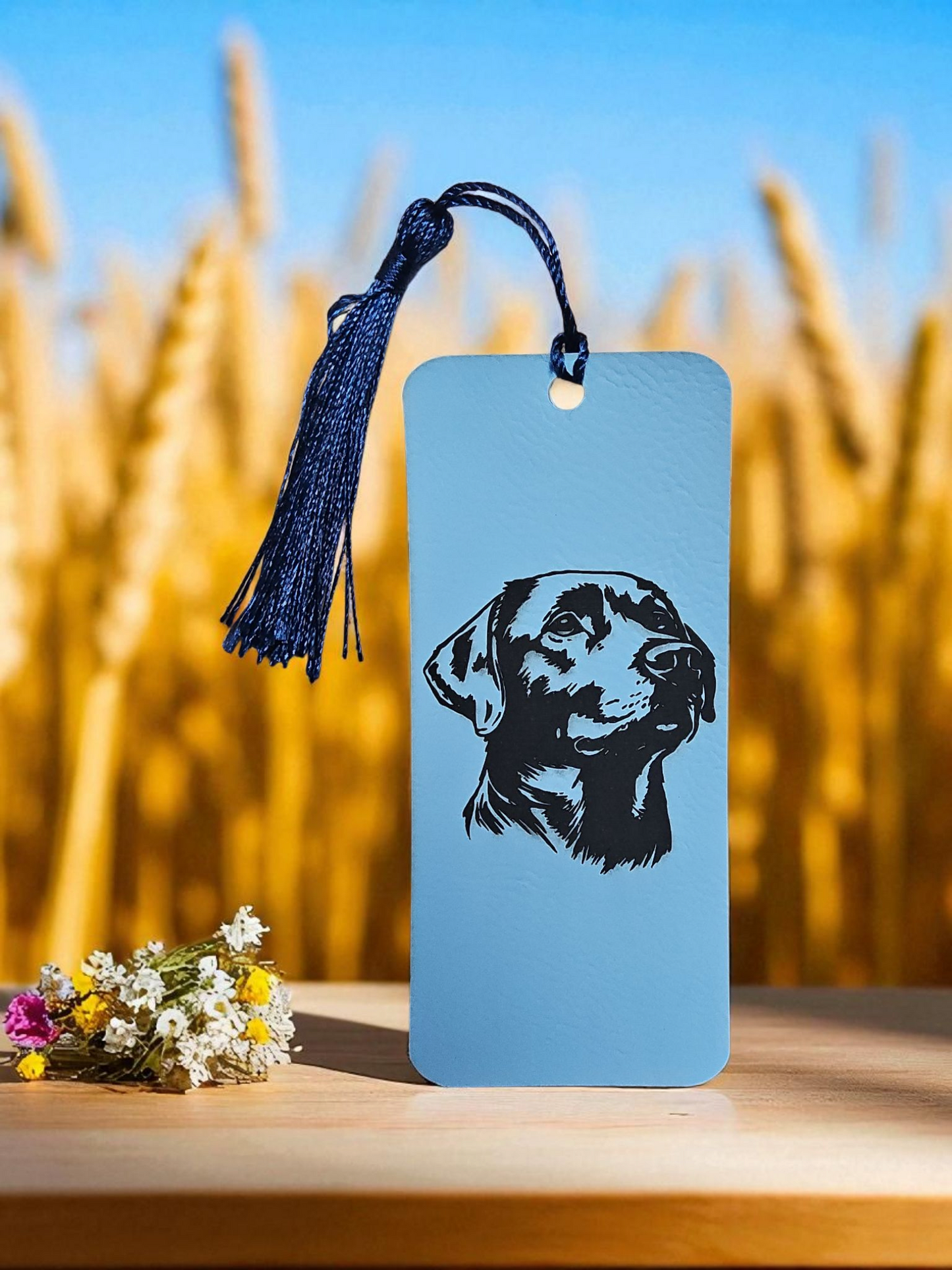 Leather Bookmarks by Mobile Bay Woodworking