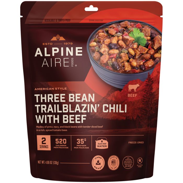 Three Bean Trailblazin Chili With Beef