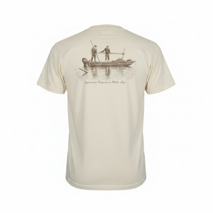 Oystermen Tonging on Mobile Bay TShirt
