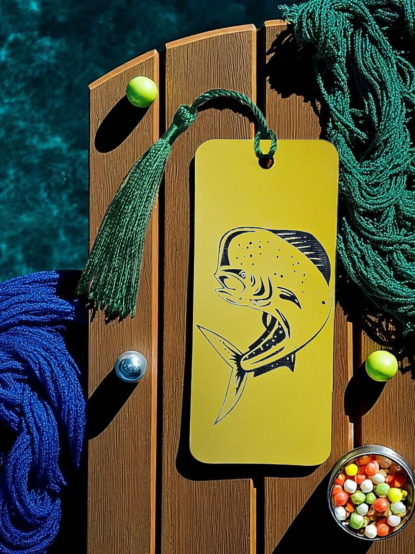 Leather Bookmarks by Mobile Bay Woodworking