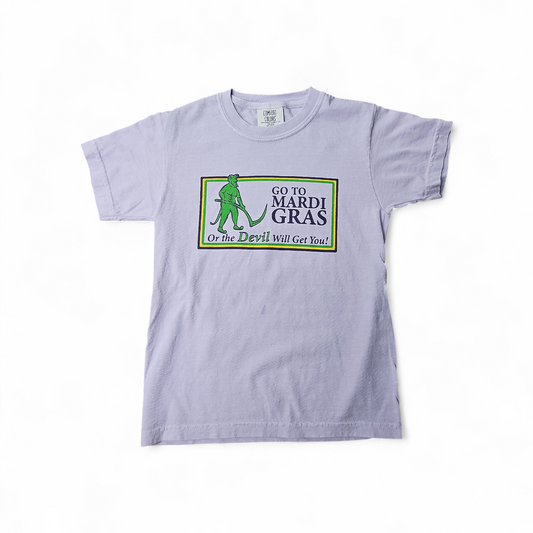 Go To Mardi Gras Youth Tee – Mobile Mardi Gras Graphic T-Shirt