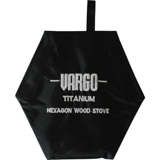 Vargo Stainless Steel Hexagon Wood Stove