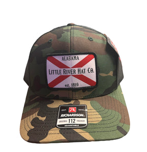 Little River LR Alabama Flag Hat