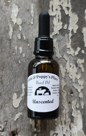 Mimi and Poppy's Place Unscented Beard Oil