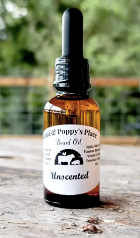 Mimi and Poppy's Place Unscented Beard Oil