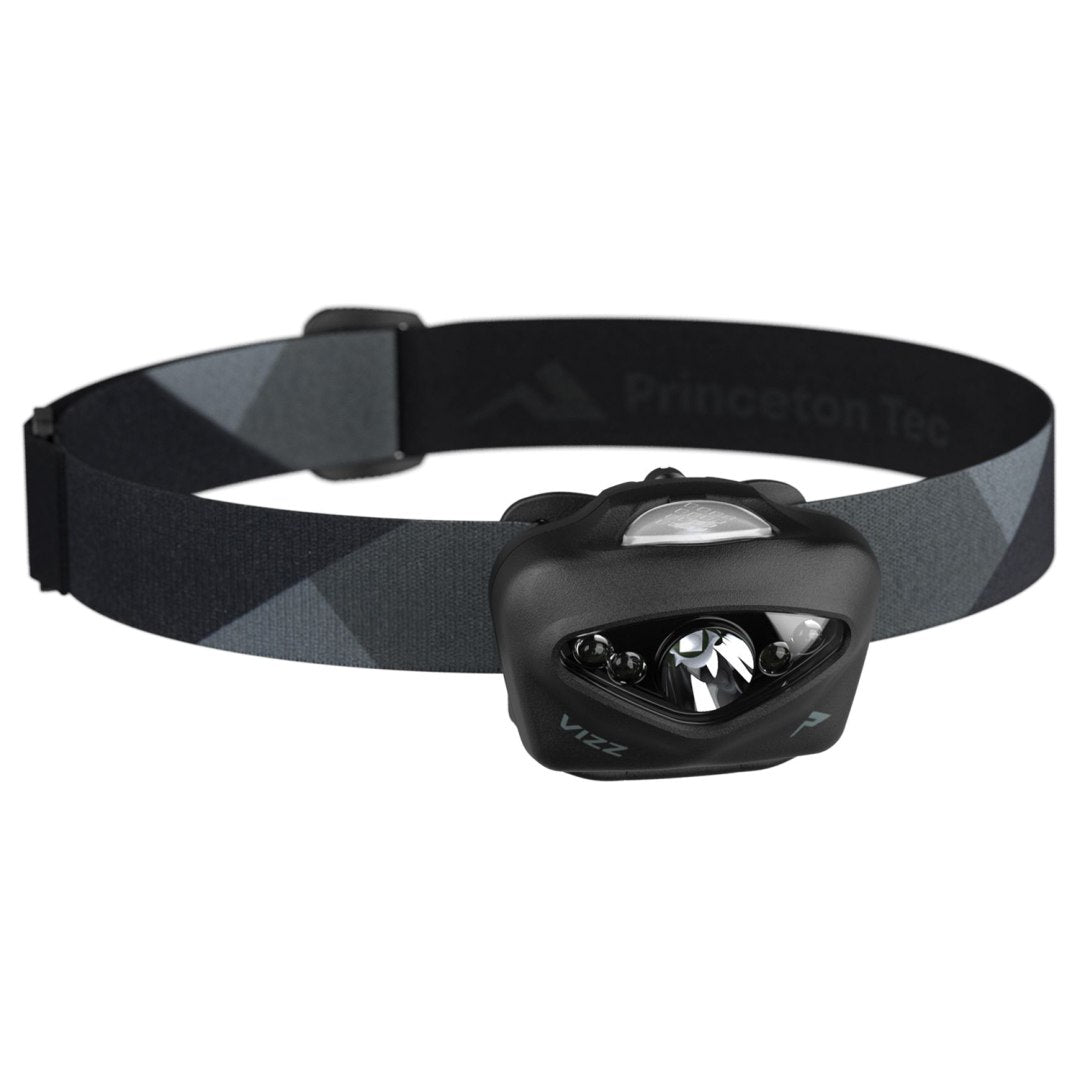 Princeton Tec Vizz 550 headlamp in Black and Dark Gray