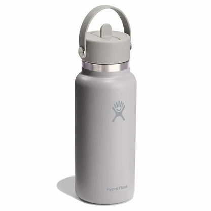 Hydro Flask 32 oz Wide Mouth Water Bottle with Flex Straw Cap