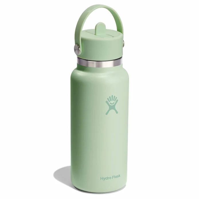 Hydro Flask 32 oz Wide Mouth Water Bottle with Flex Straw Cap