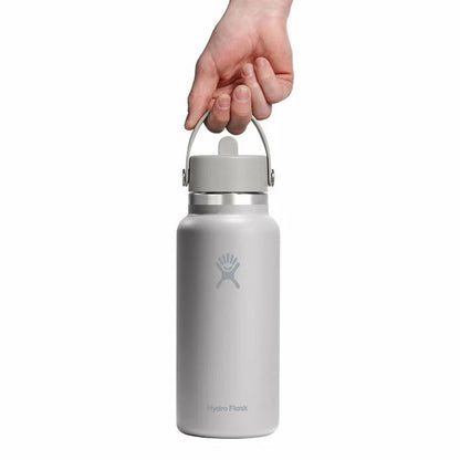 Hydro Flask 32 oz Wide Mouth Water Bottle with Flex Straw Cap