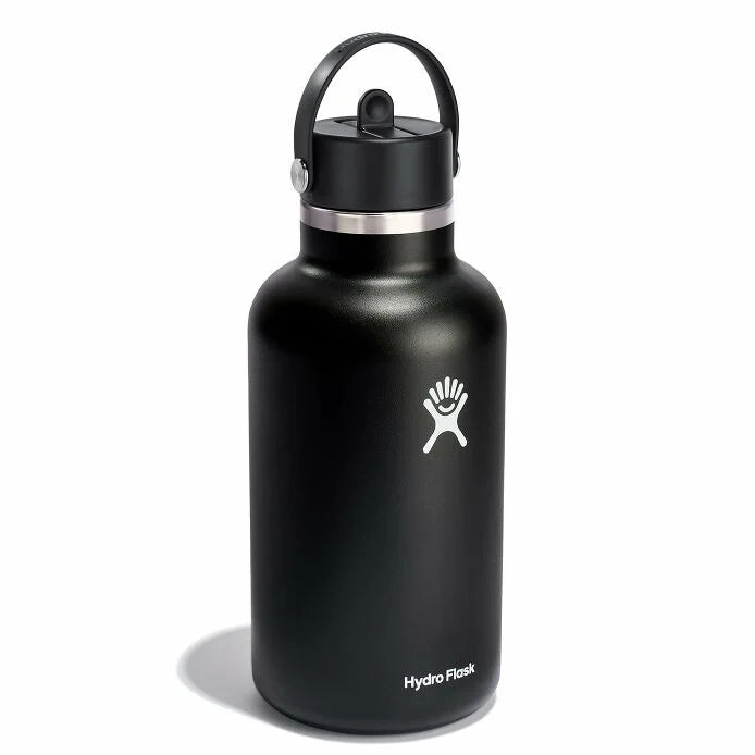 Hydro Flask 64 oz Wide Mouth Water Bottle with Flex Straw Cap