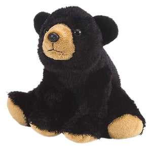 Wild Republic - CK-Mini Black Bear Stuffed Animal 8"