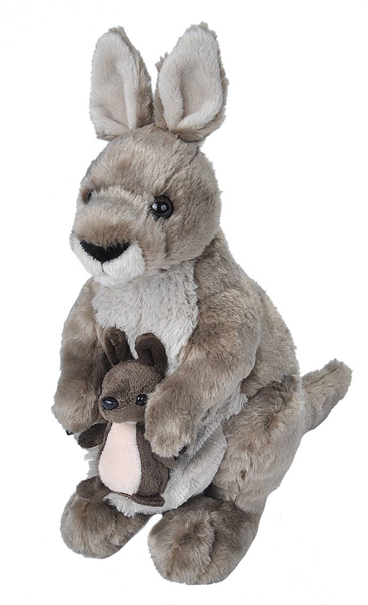 Wild Republic - Kangaroo Stuffed Animal - 12"