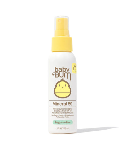 Sun Bum Baby Bum SPF 50 Mineral Sunscreen Spray - 3 oz