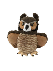 Wild Republic - CK Great Horned Owl Stuffed Animal - 12"