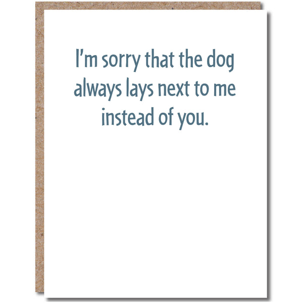 Modern Wit Funny Love Card