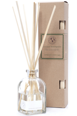 Eco Candle Company - Reed Diffuser - Coconut Lemongrass