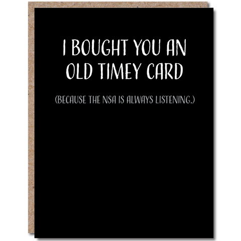 Modern Wit Funny Birthday Card