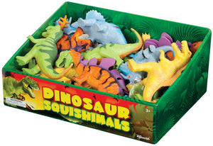 Toysmith - Dino Squishimals, Assorted Size & Colors