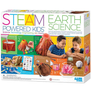 Toysmith - 4M Deluxe Earth Science Kit-STEM toys for kids