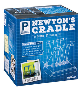 Toysmith Project Blueprint Newton's Cradle-Desk Toy, Science Toy