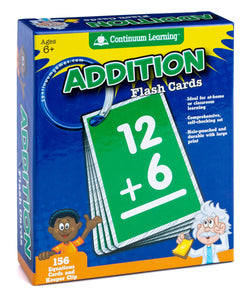 Continuum Learning Addition Flash Cards