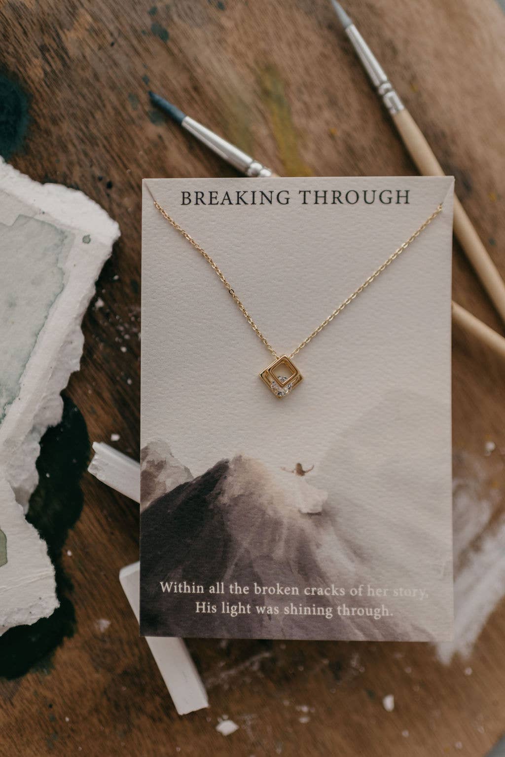 Dear Heart - Breaking Through Necklace