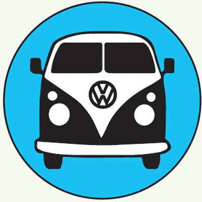 Ephemera Pin - Volkswagen van